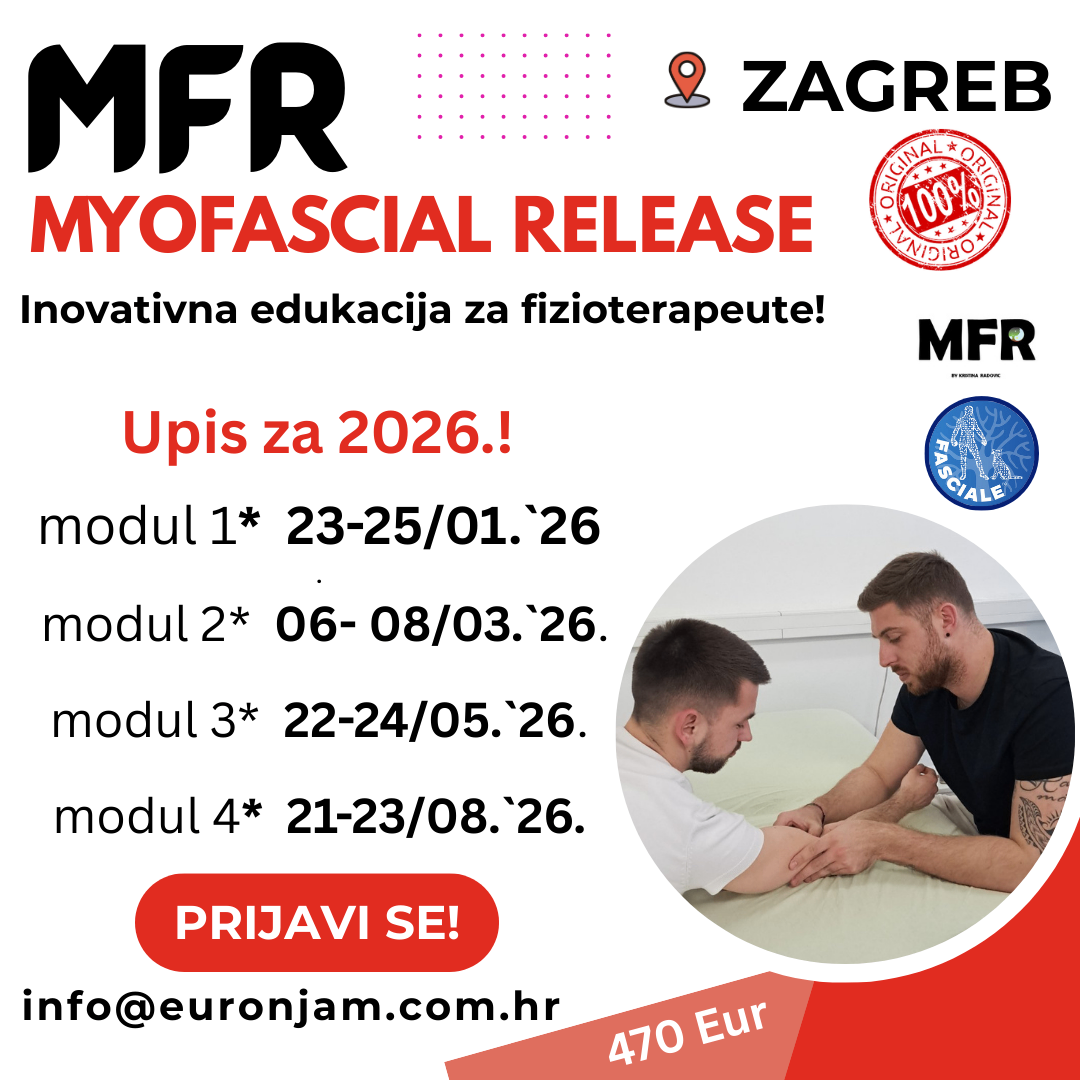 MFR - Myofascial Release. Tecaj Miofascijalna relaksacija